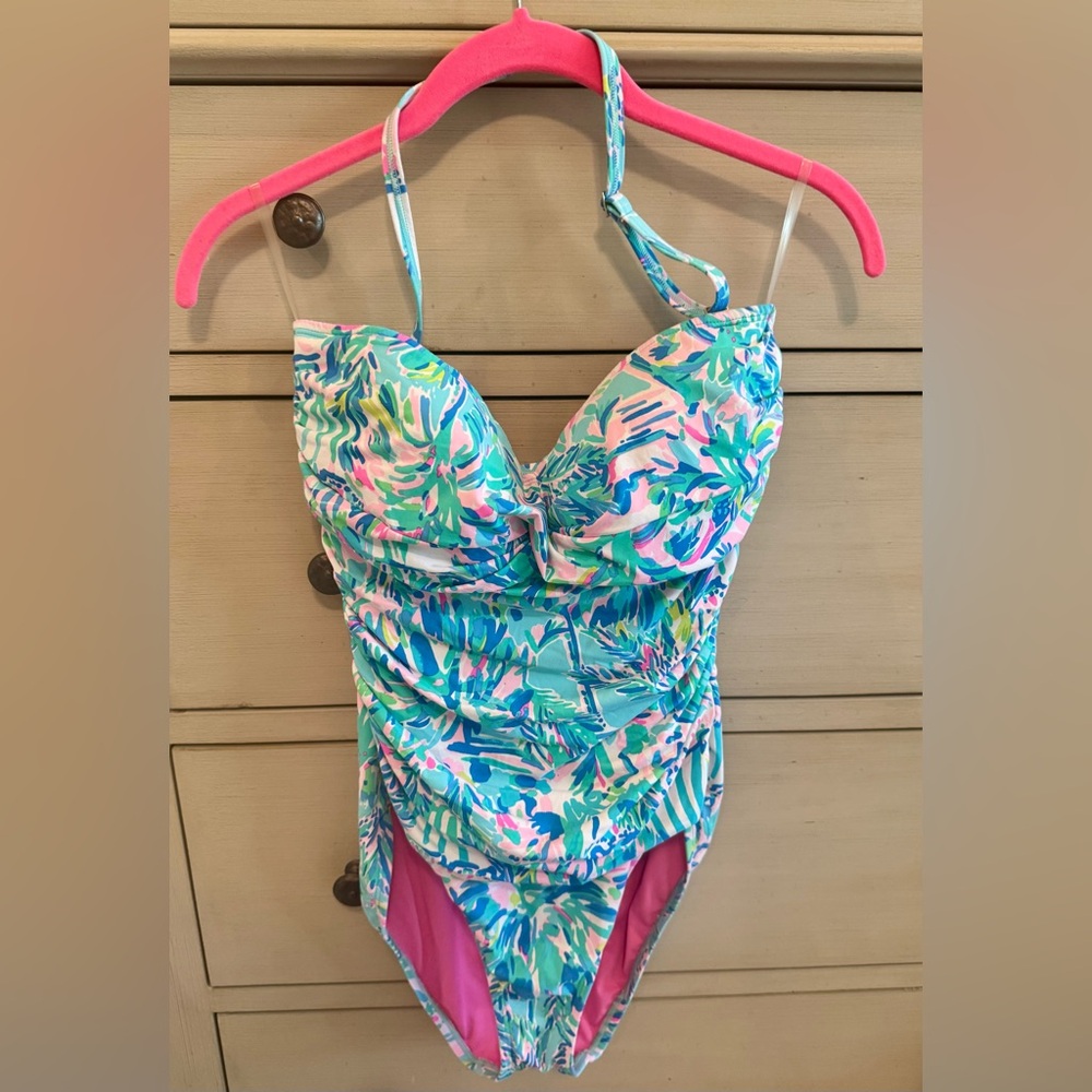 Lilly Pulitzer One Piece Flamenco Swimsuit